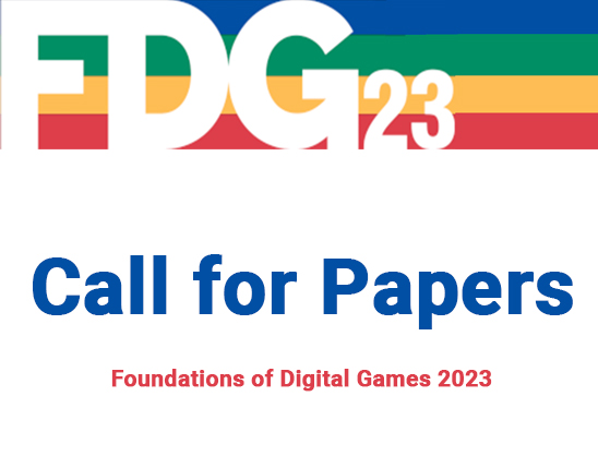 FDG 23 - Call for Papers