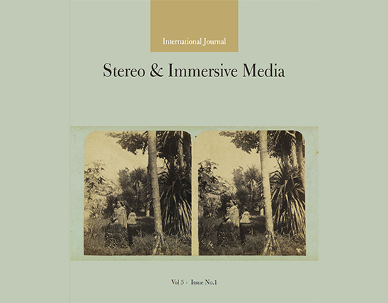 International Journal Stereo & Immersive Media: New issue just published
