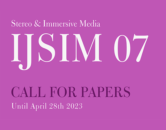 IJSIM Call for Papers Vol. 7 2023